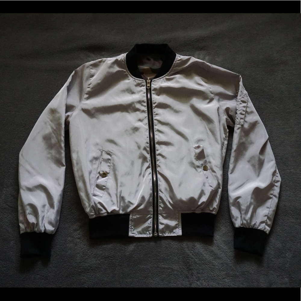 Forever 21 - Light bomber windbreaker jacket.